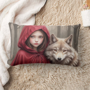Little Red Riding Huva Lumbarkudde