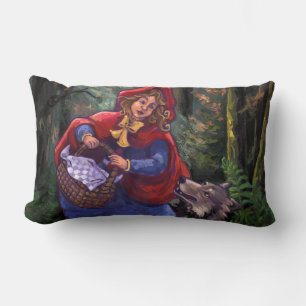 Little Red Riding Huva Lumbarkudde