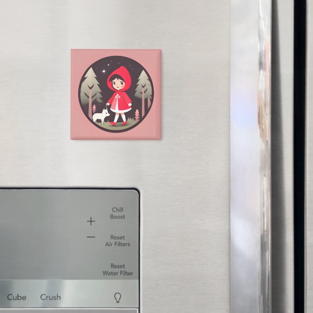 Little Red Riding Huva Magnet (In Situ (Fridge))