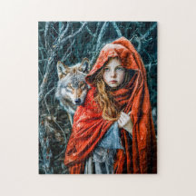 Little Red Riding Huva med Vargen