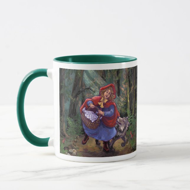 Little Red Riding Huva Mugg (Vänster)