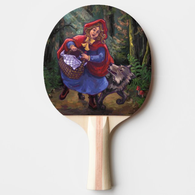 Little Red Riding Huva Pingisracket (Framsidan)