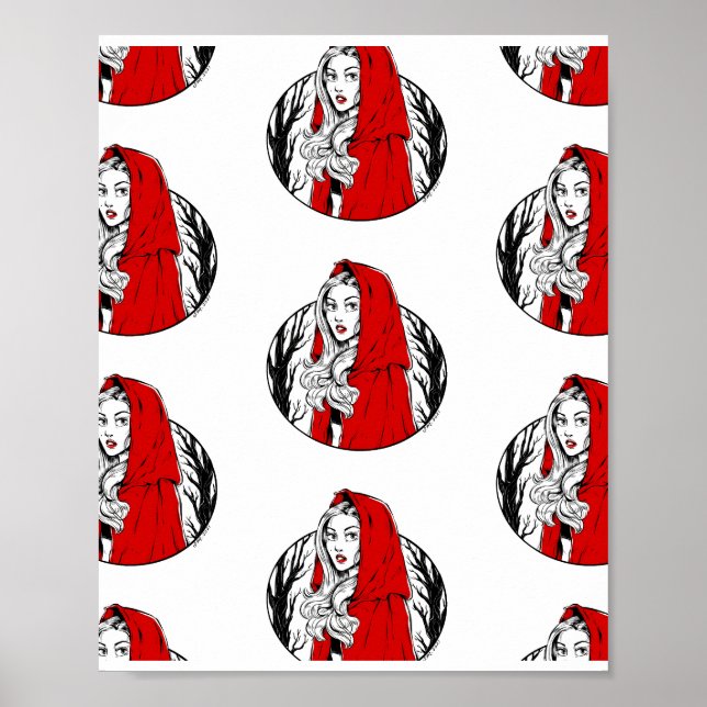 Little Red Riding Huva Poster (Framsidan)