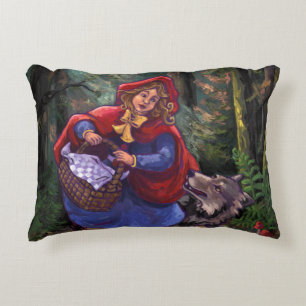 Little Red Riding Huva Prydnadskudde