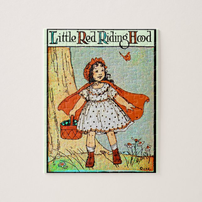 Little Red Riding Huva Pussel (Vertikal)