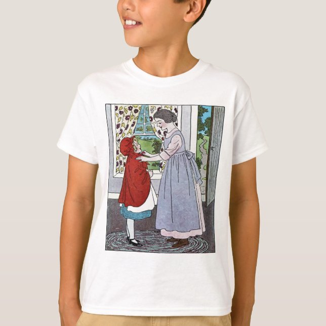 Little Red Riding Huva Shirt T Shirt (Framsida)