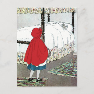 Little Red Riding Huva: Vilken stor Öron du har! Vykort