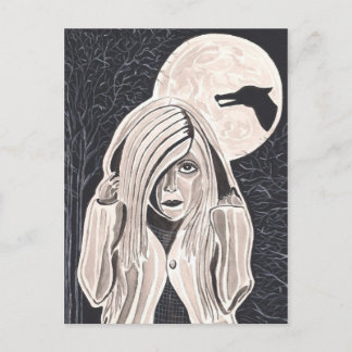 Little Red Riding Huva vycard Vykort