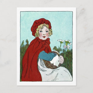 Little Red Riding Huva Vykort