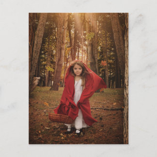 Little Red Riding Huva Vykort
