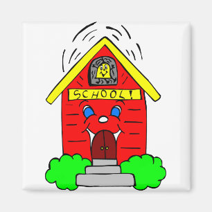 Little Red School house Magnet