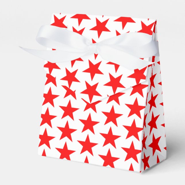 Little Red Stars Presentaskar (Framsidan Sidan)