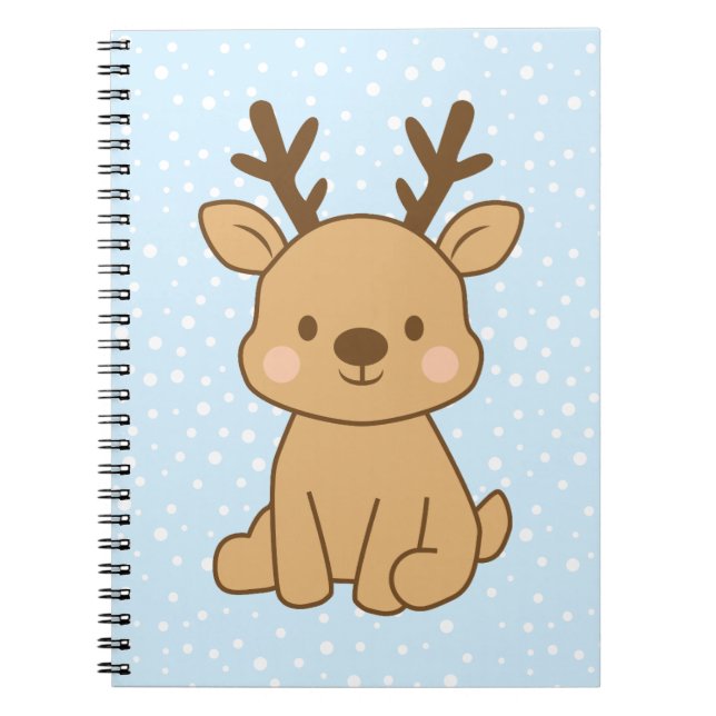 Little Reindeer Anteckningsbok (Framsidan)