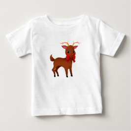 Little Reindeer Baby T-Shirt
