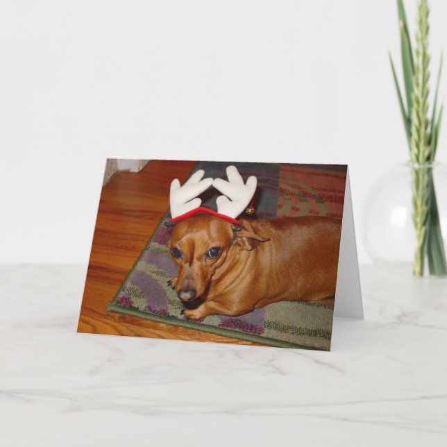 Little Reindeer Helgkort (Framsida)