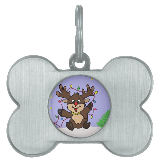 Little Reindeer ID-bricka Husdjur (Framsidan)