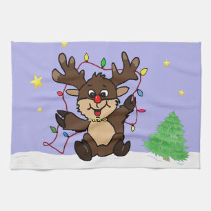 Little Reindeer Kökshandduk