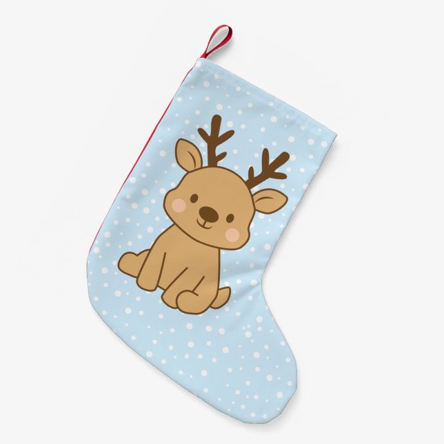 Little Reindeer Liten Julstrumpa (Framsidan (Hängande))