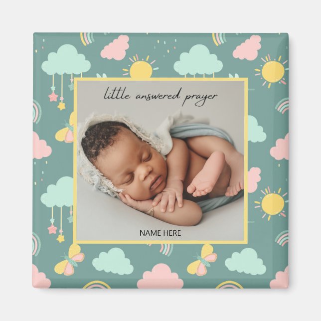 Little Responswated Prayer Photo Magnet (Framsidan)