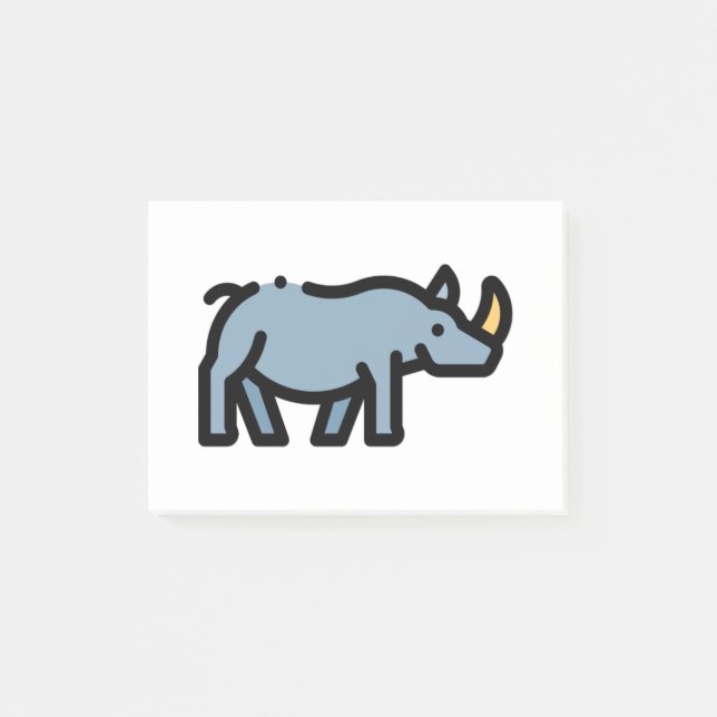 Little Rhino Post-it Block (Framsida)