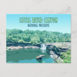 Little River Canyon National Preserve Alabama Vykort