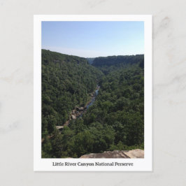 Little River Canyon Postcard 1 Vykort