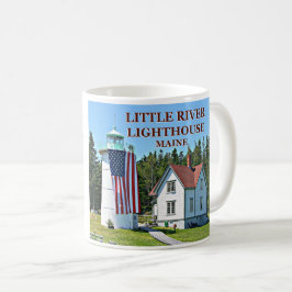 Little River Lighthouse, Maine Mugg