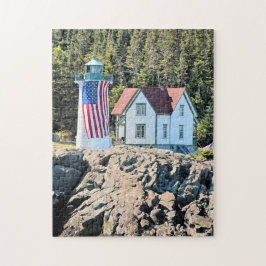 Little River Lighthouse, Maine Puzzle Pussel