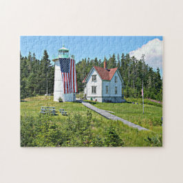 Little River Lighthouse, Maine Puzzle Pussel