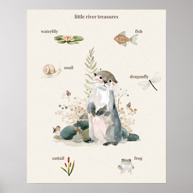 Little River Treasures-affisch Poster (Framsidan)