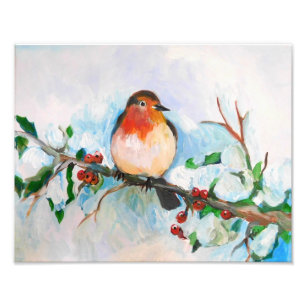 Little Robin Fototryck