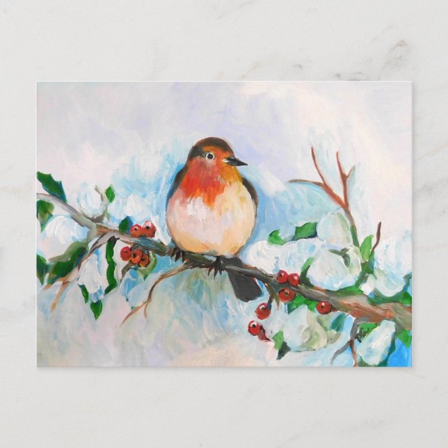 Little Robin Vykort (Framsida)