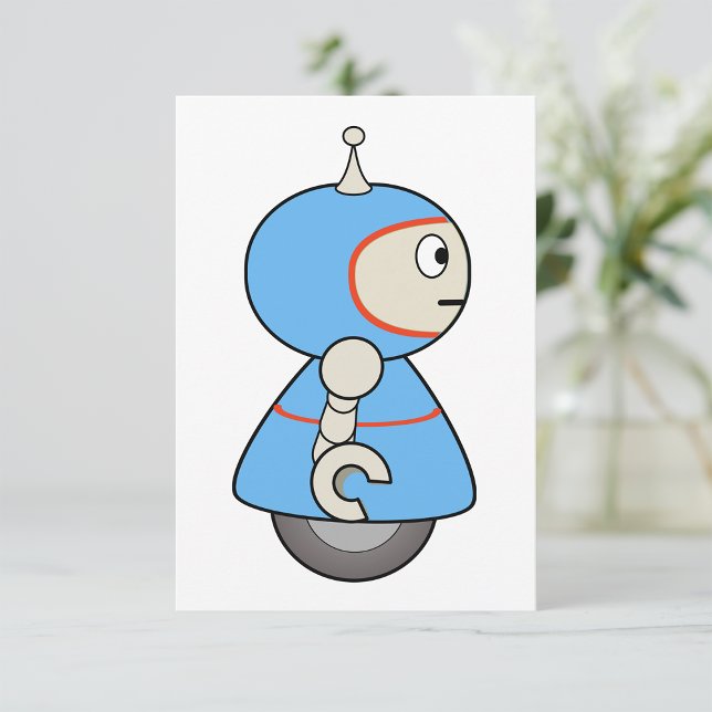 Little Robot-inbjudningar Inbjudningar (Skapare uppladdad)
