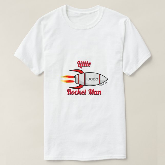 Little Rocket Man - A MisterP Shirt Tee Shirt (Design framsida)