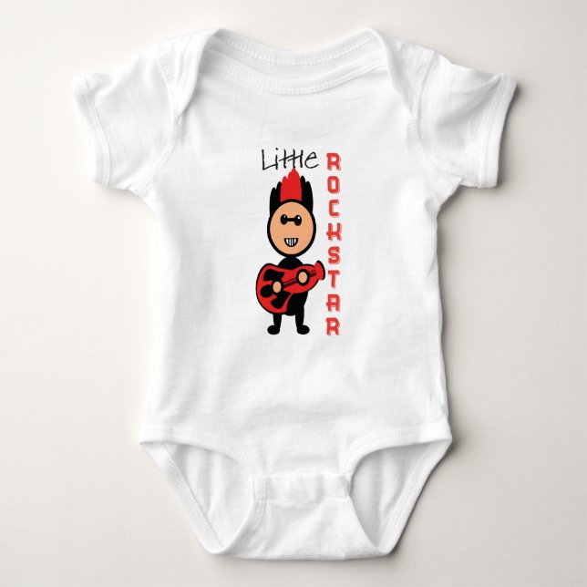 "Little Rockstar" Tee (Framsida)