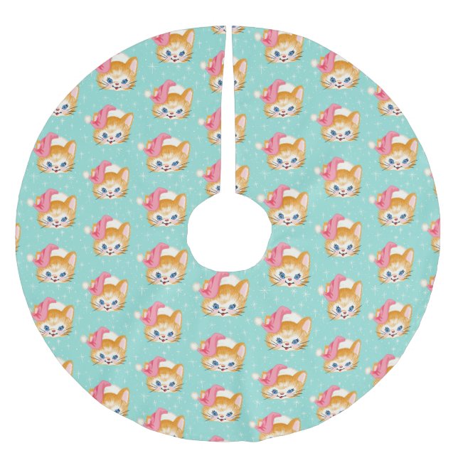 Little Roo Julgransmatta Borstad Polyester (Framsidan)