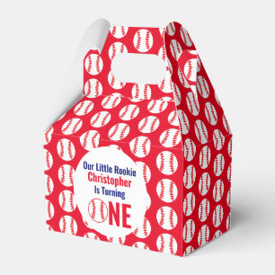 Little Rookie Baseball 1st Birthday Presentaskar