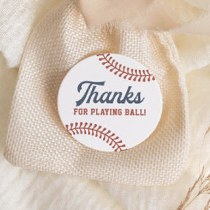Little Rookie Baseball Boys 1st Birthday Party Runt Klistermärke