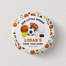 Little Rookie Sports 1st Birthday Party | All-Star Knapp