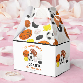 Little Rookie Sports 1st Birthday Party | All-Star Presentaskar