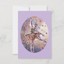 Little Rosa Ballerina Cute Original Dance Art