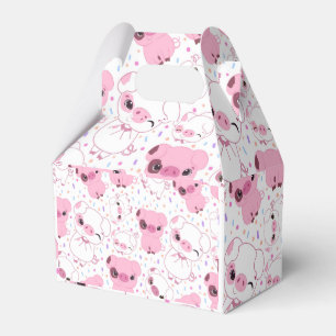 Little Rosa Piggies Firande Favoritbox Presentaskar