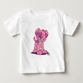 Little rosa puppy Baby Apparel Tee