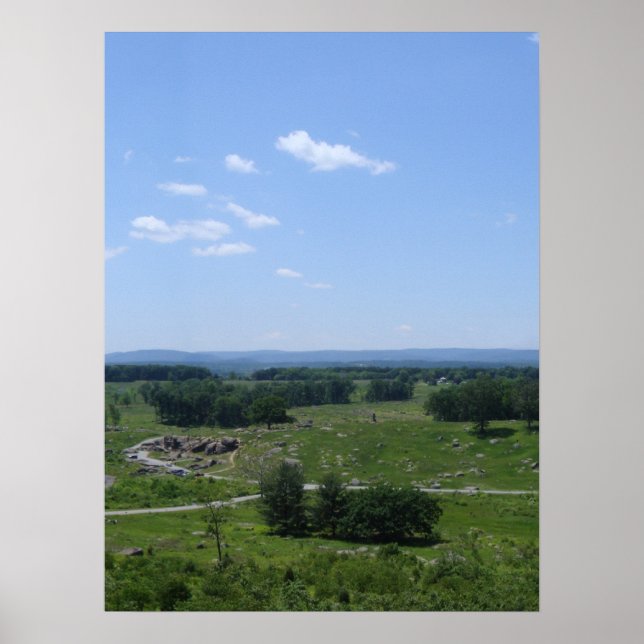 Little Round Top Panorama 2 Poster (Framsidan)