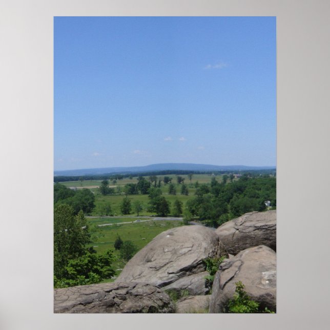 Little Round Top Panorama 5 Poster (Framsidan)