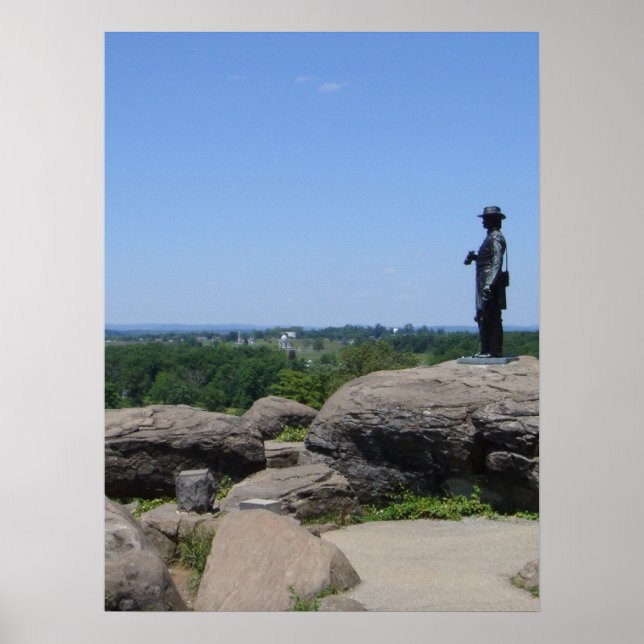 Little Round Top Panorama 6 Poster (Framsidan)