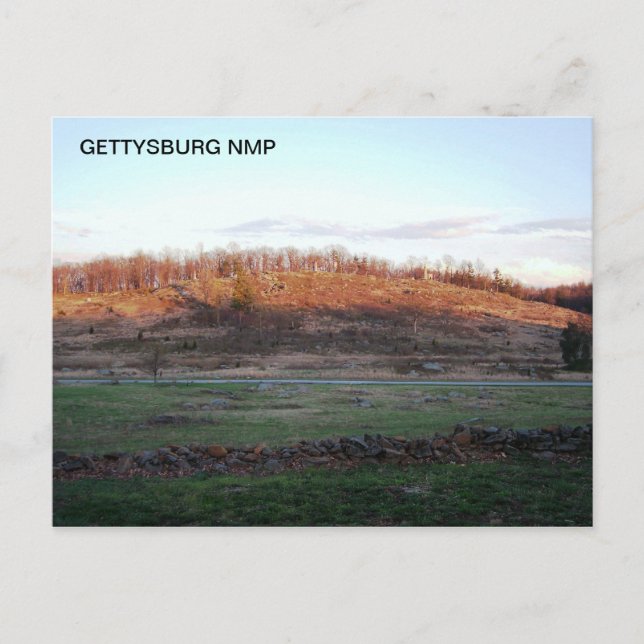 LITTLE ROUNDTOP VYKORT (Framsida)