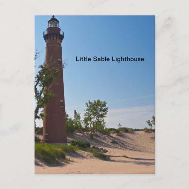 Little Sable Lighthouse Vykort (Framsida)