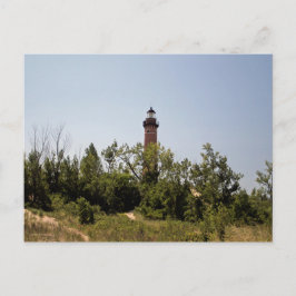 Little Sable Point fyr, Michigan Vykort