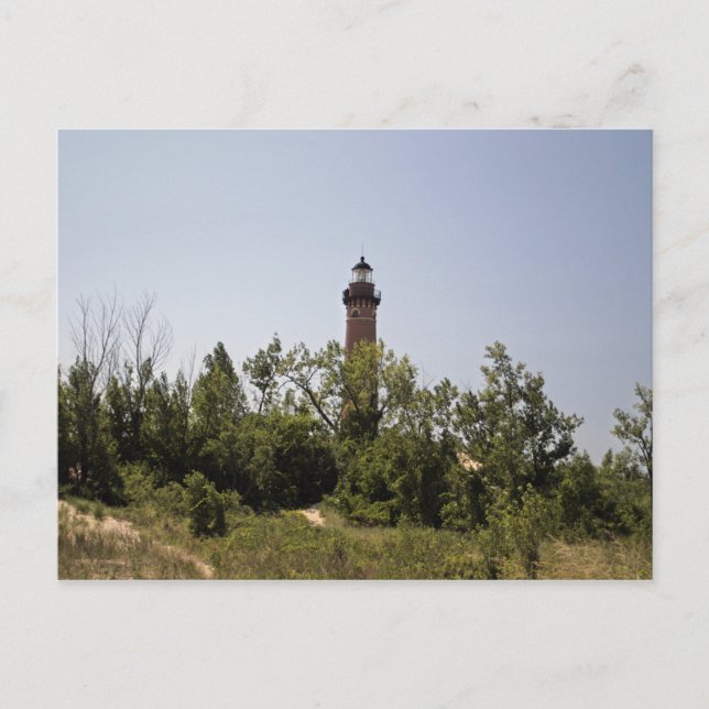 Little Sable Point fyr, Michigan Vykort (Framsida)